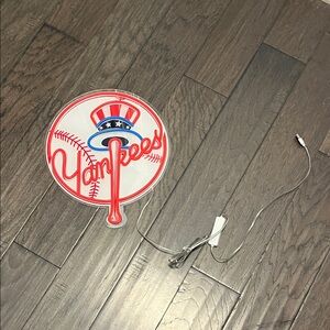 Yankees Neon Sign